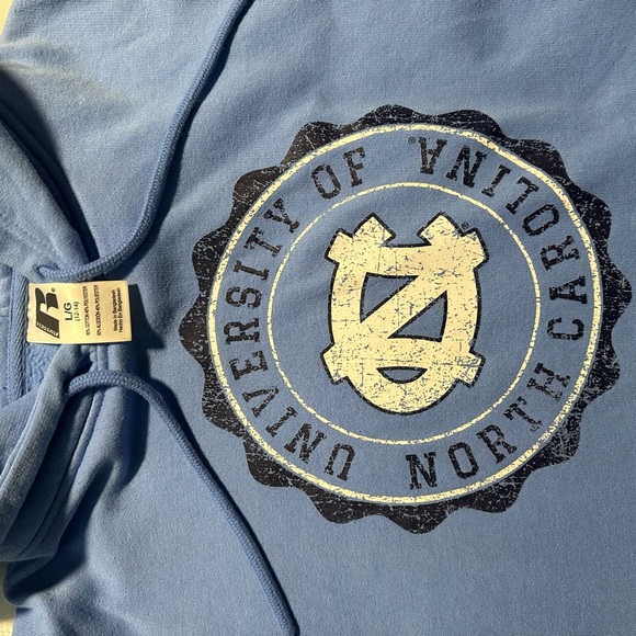 University of North Carolina Hoodie Large 12-14 - Picture 3 of 3